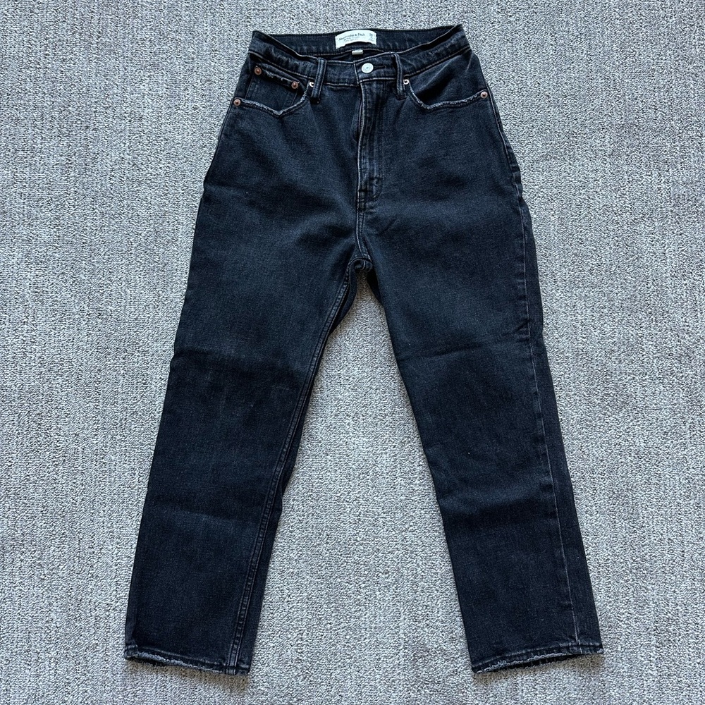 Abercrombie and Fitch Ankle Straight Jeans
